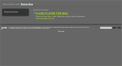 Desktop Screenshot of introvertceo.com
