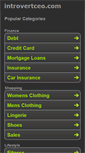 Mobile Screenshot of introvertceo.com